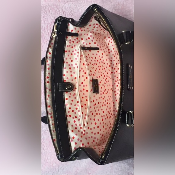 Kate Spade Large Black Tote with Dust Cover - Picture 9 of 16